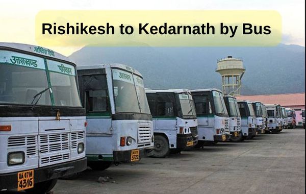 rishikesh to kedarnath by bus or taxi